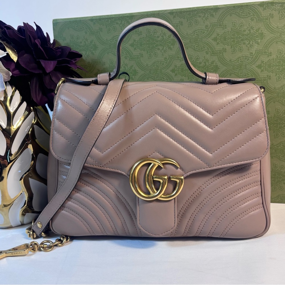 Gucci Flap Marmont Top Handle